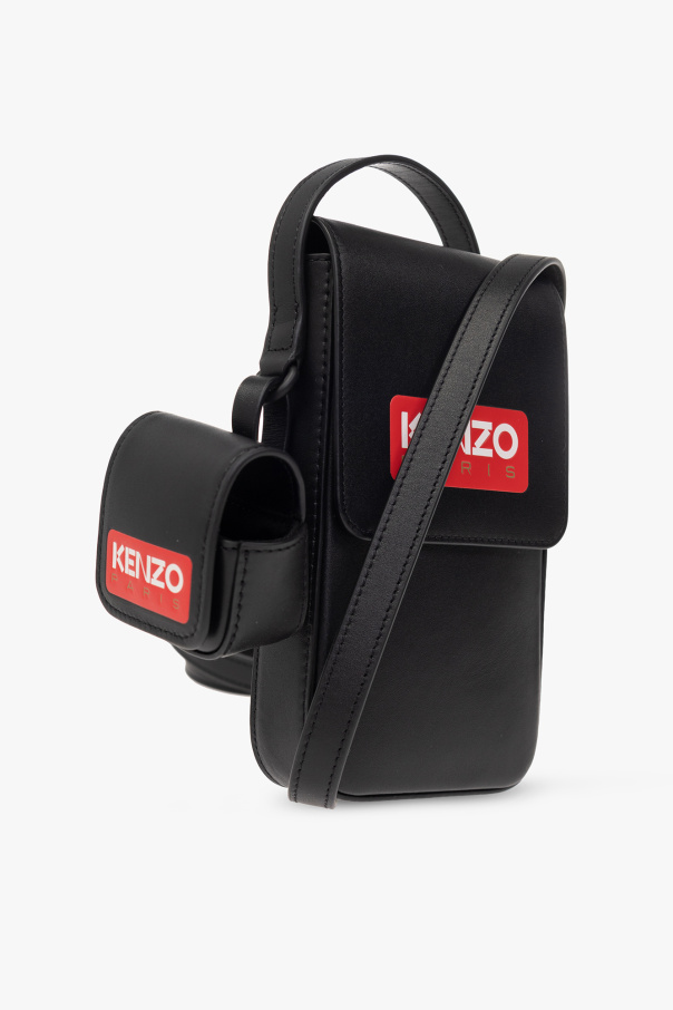 Kenzo leather phone case Phone Holder On Strap PRM EU